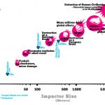 Size-frequency distribution of asteroids and impact craters