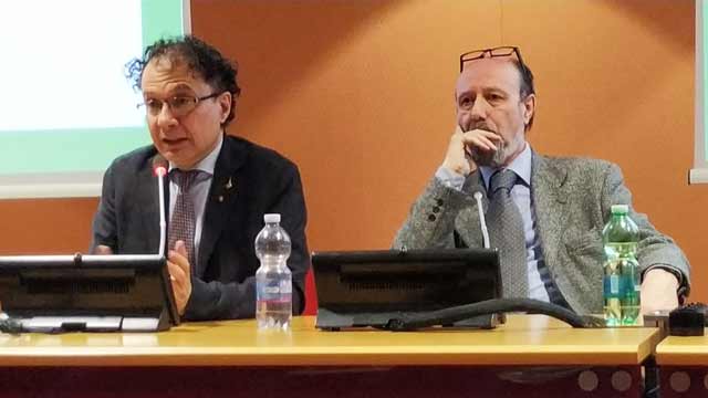 Undersecretary of the Task Force China in the Italian government, Michele Geraci and EIR's Claudio Celani.
