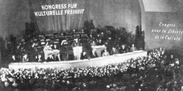 The first Congress for Cultural Freedom convention, Berlin, 1950.