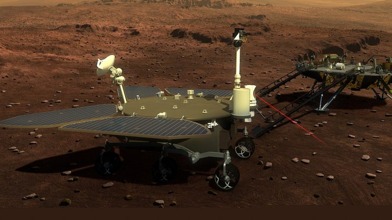 Artist’s impression of the Tianwen-1 mission